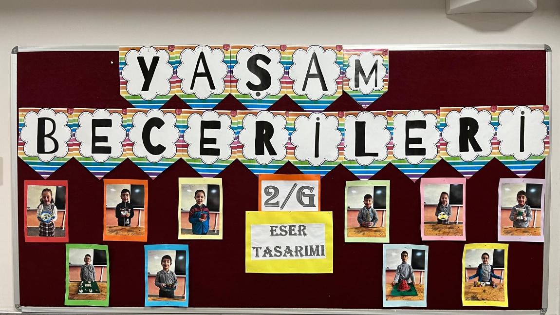YAŞAM BECERİLERİ PROJESİ KAPSAMINDA 2-G SINIFININ ESER TASARIMI